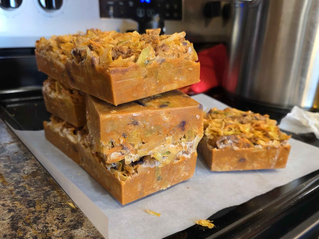I took them out the next morning and had some nice frozen blocks that were super easy to package!